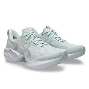 Size 8.5 ASICS Men's Running Shoes NOVABLAST 5 Pure Aqua/Seal Grey 1011B974.300